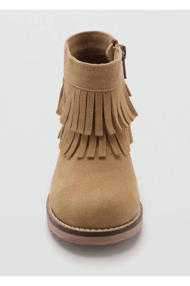 Püsküllü deri bot - 3