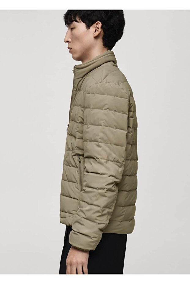 Down Padded Quilted Jacket - 6