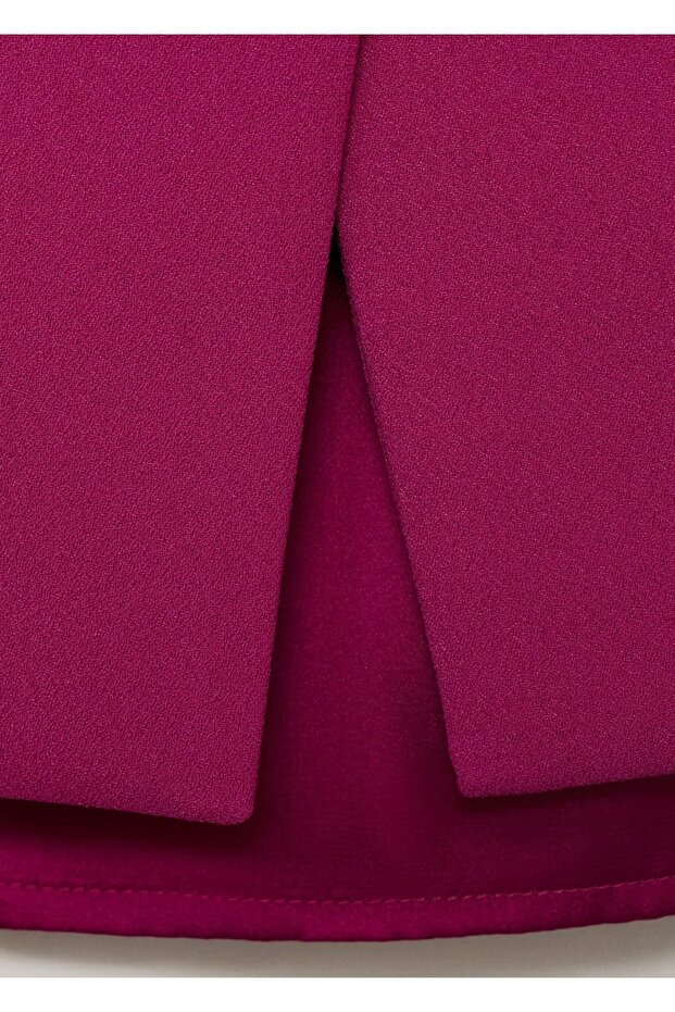 Düğmeli kısa bluz - 7