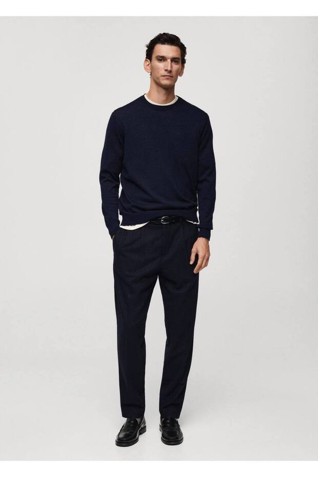 %100 merinos yünlü kazak - 2