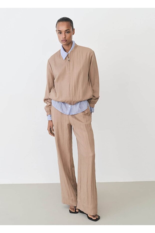 Lyocell bomber ceket - 2