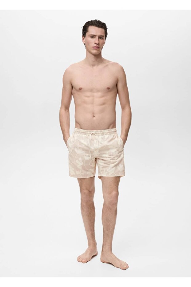 Çiçek desenli mayo - 7