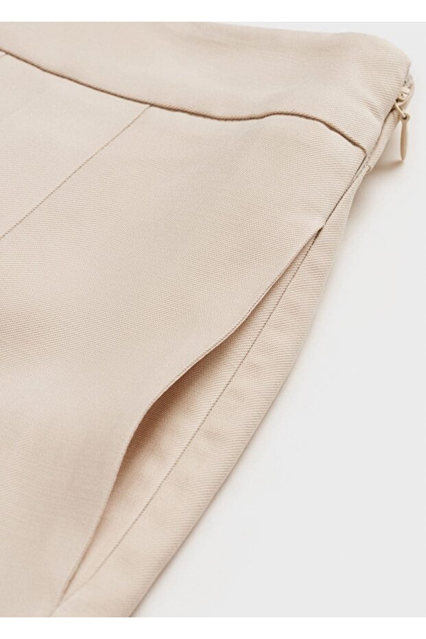 Wideleg Pileli Pantolon - 6