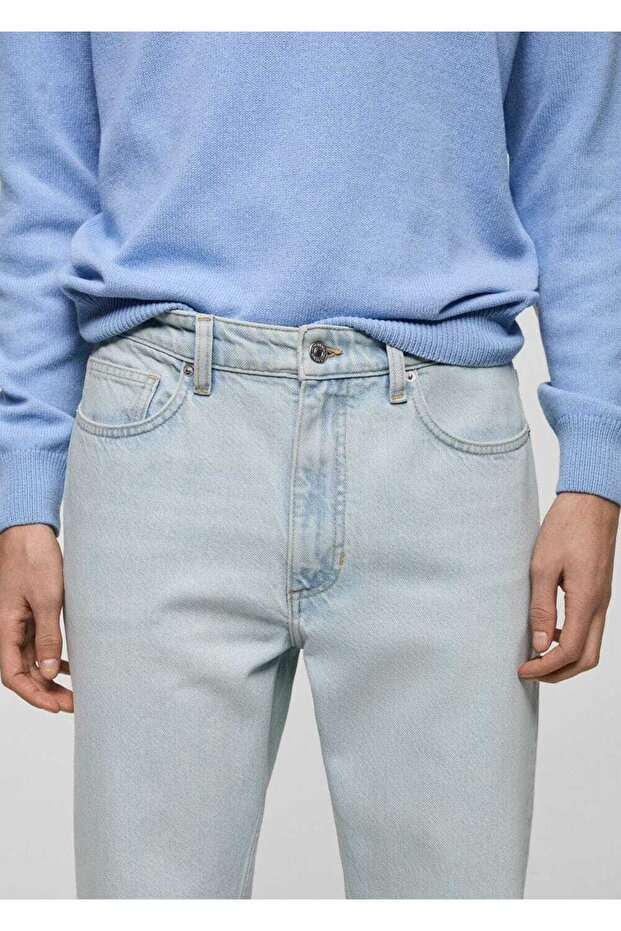 Cropped Tapered Fit Jean - 8