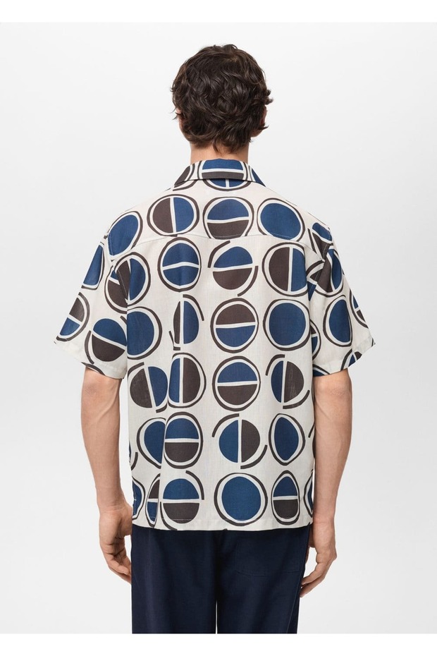 Bedrucktes Kurzarmhemd - 4