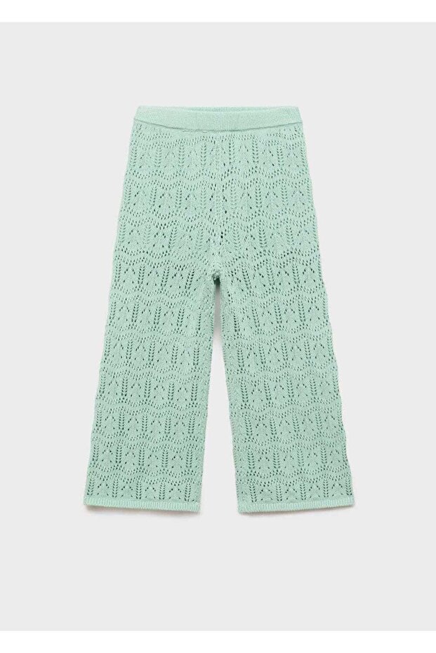 Perforierte Strickhose - 1