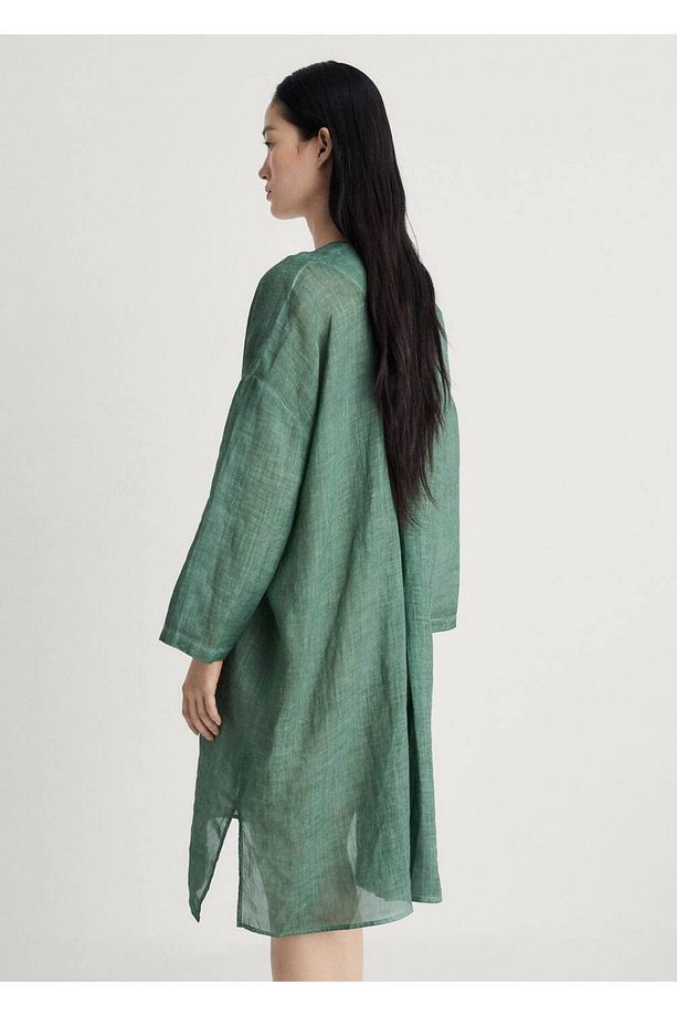 Overdyed Tasarım Ramie Kaftan - 4