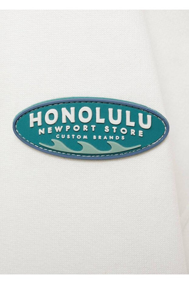 Fermuarlı kapüşonlu sweatshirt - 5