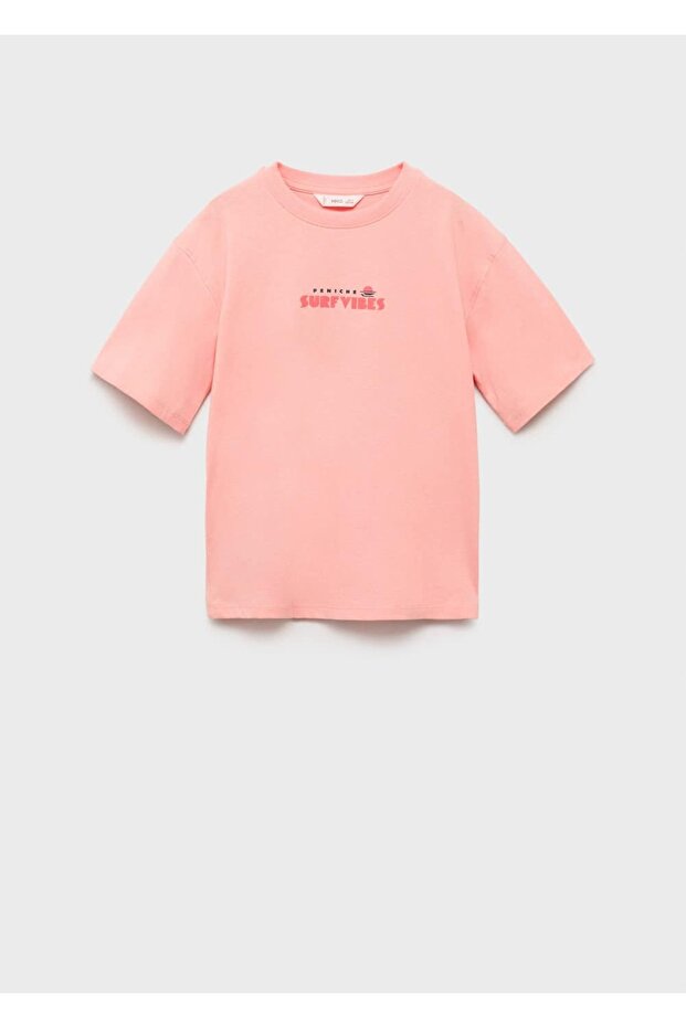Sörf baskılı tişört - 1
