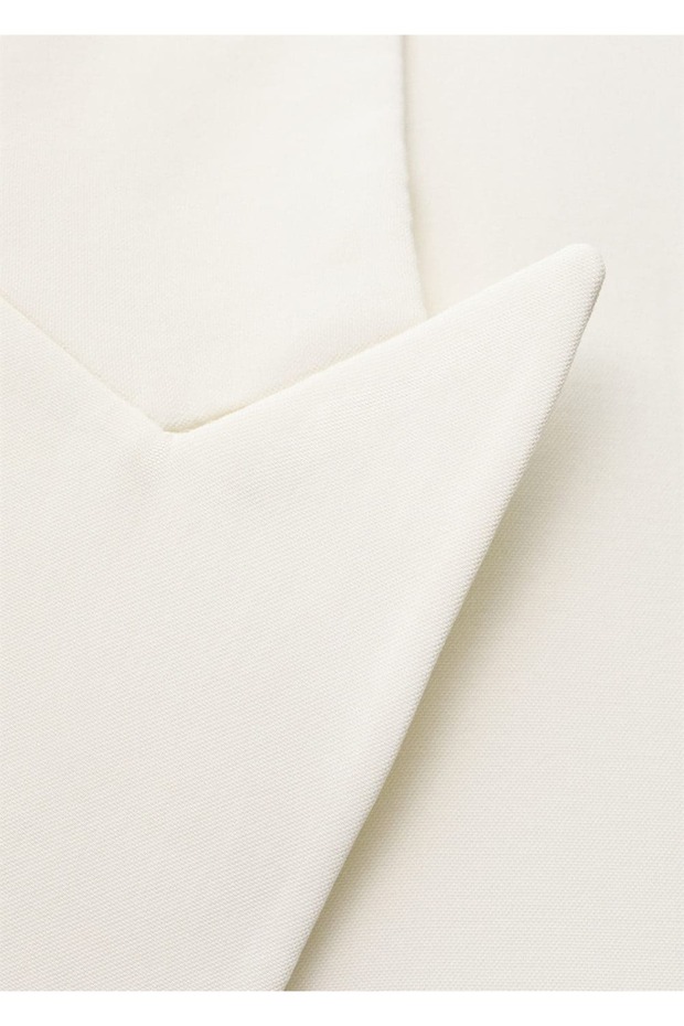 Çift Düğmeli Lyocell Blazer Ceket - 5