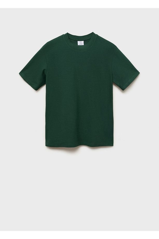Ribana regular fit pamuklu tişört - 3