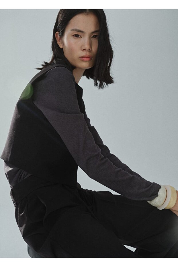 Düğmeli takım yelek - 5