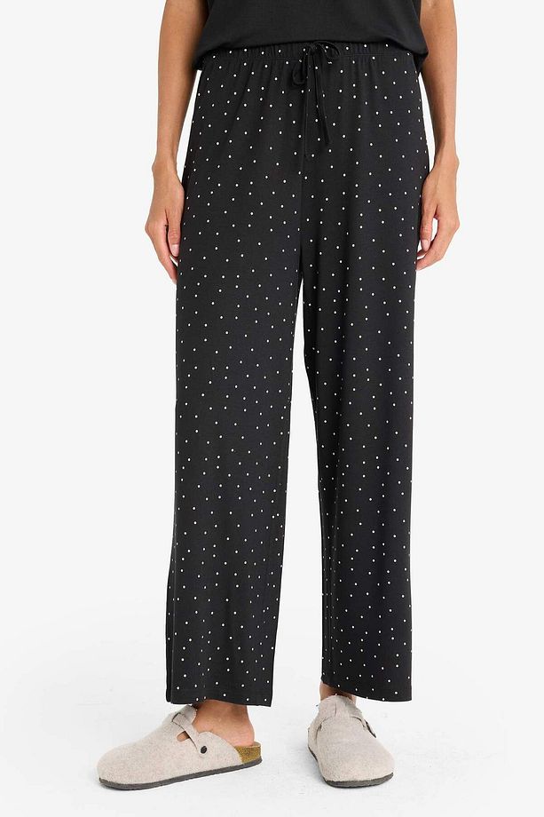 Pijama Takımı Kısa Kollu Üst Esnek Belli Uzun Alt-fall In Love D8454ax25sp - 5