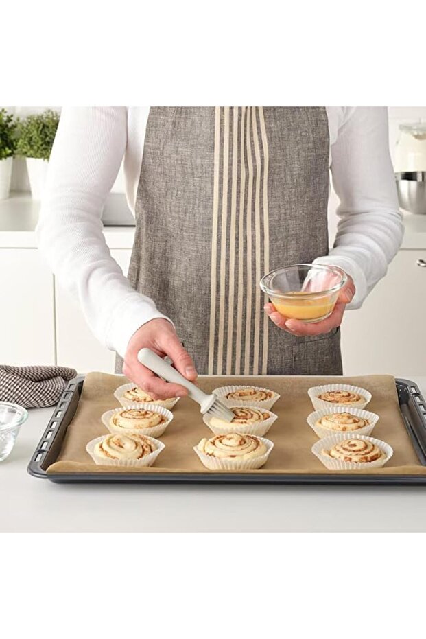 فرشاة المعجنات من شيف كرافت، لون بيج - 5