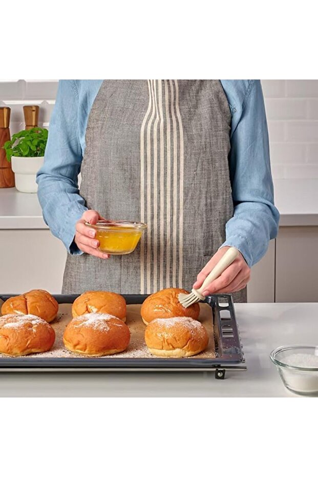 فرشاة المعجنات من شيف كرافت، لون بيج - 4