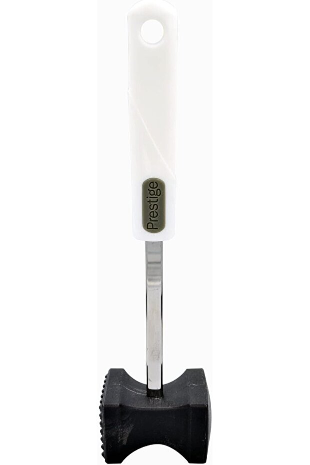 Meat Tenderizer | Meat Tenderizer Hammer with Comfortable-Grip Handle | Dual-side Mallet for Kitchen | Heavy Duty Pounder For Tenderizing Steak | Black - PR5172