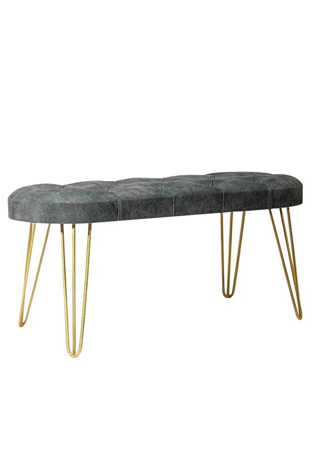 Louca Bench, Gri Gold - 2
