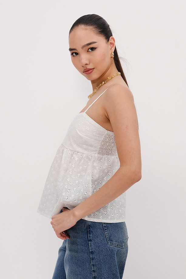 İp Askılı Fistolu Bluz B16363-A3 - 6