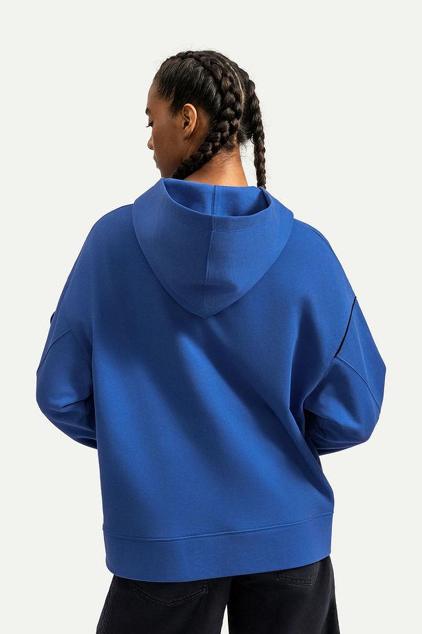Unisex Basic Relax / Oversize Hoodie Sweatshirt - Hugraf - Comet - 8