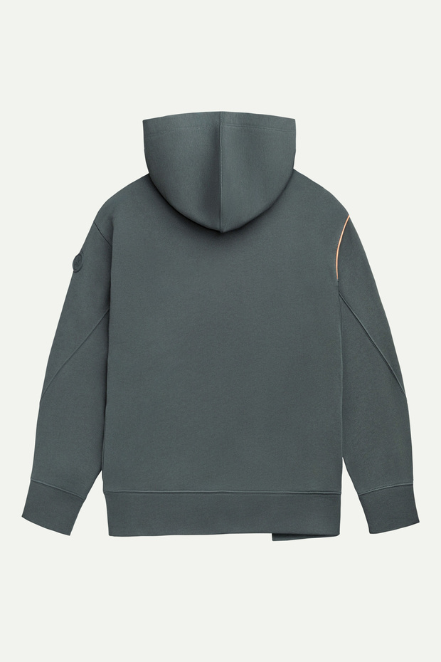 Erkek Basic Relax / Oversize Hoodie Sweatshirt - Hugraf - Storm - 2