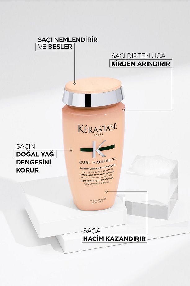 Curl Manifesto Kuru ve Dalgalı Saçlara Nemlendirici Bukle Belirginleştirici Şampuan 250 ml - 7