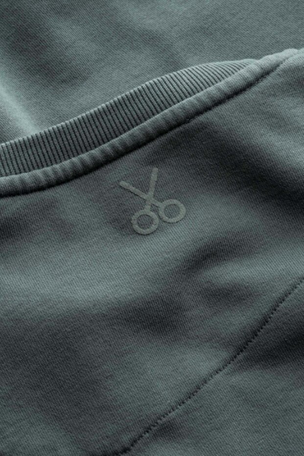 Erkek Basic Regular Sweatshirt - Ruga - Storm - 8