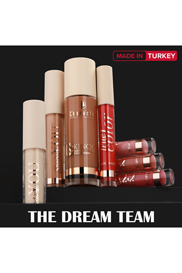 أحمر شفاه غير لامع بلون حقيقي - 5