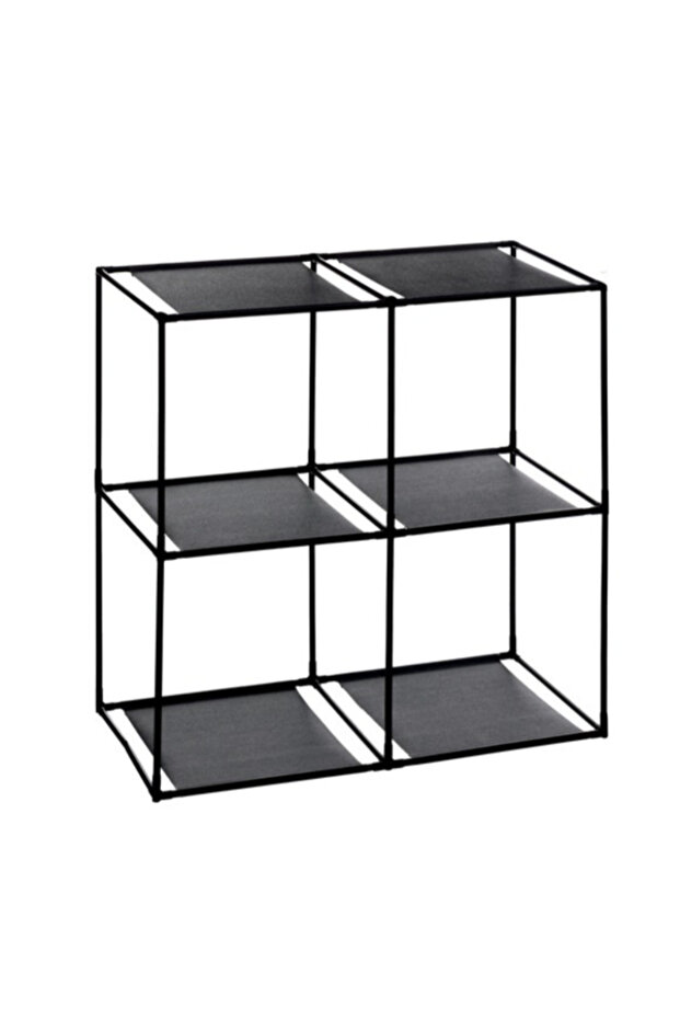 3-Tier Lightweight Multi-Purpose Cube Storage Organizing Shelf 26.75 x 26.3 Inch