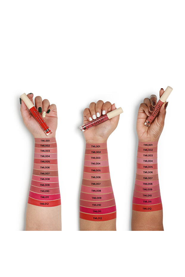 أحمر شفاه غير لامع بلون حقيقي - 2