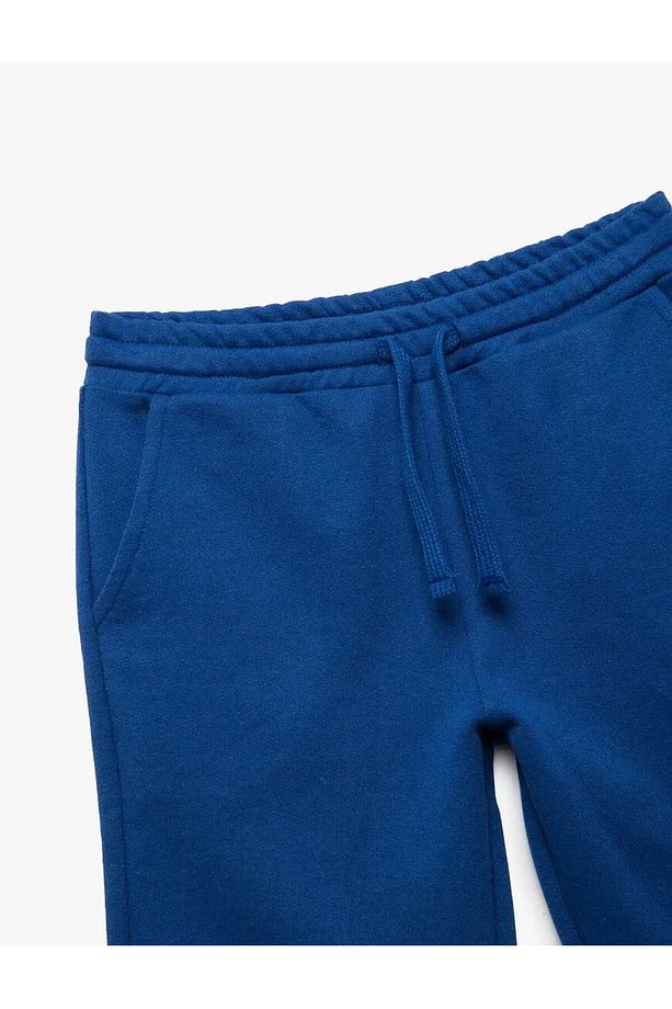 Beli Bağcıklı Cep Detaylı Saks Erkek Çocuk Şort 5skb40148tk - 2