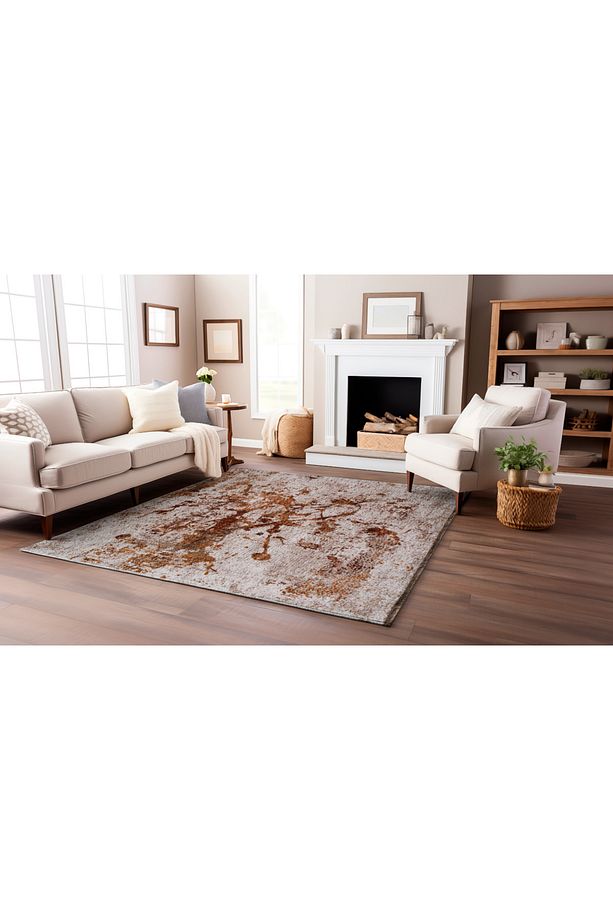 Modern Ve Klasik Desenli Salon Halısı Rosada Rs02a - 2