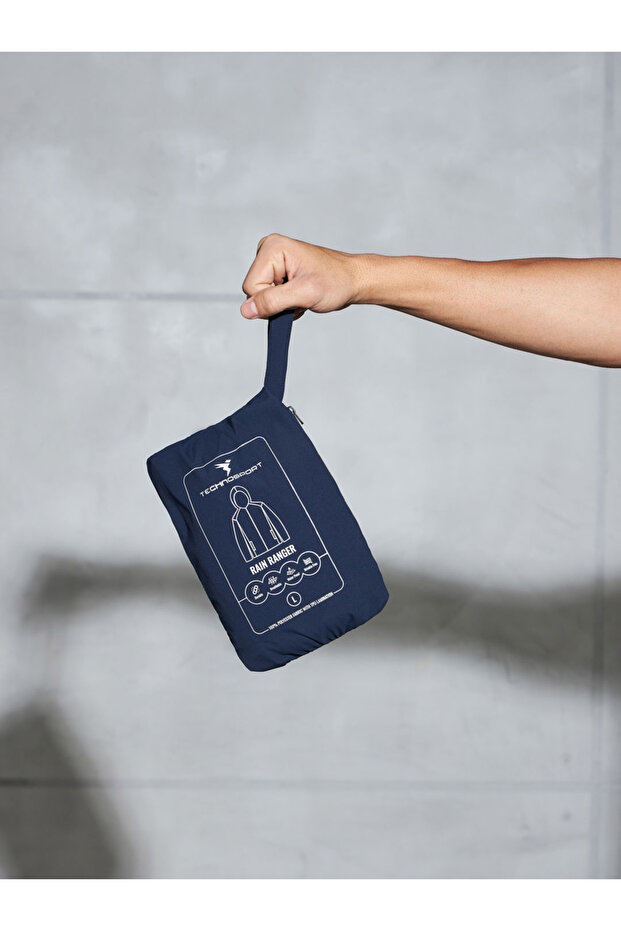 Solid Hooded Zipper Jacket - 2