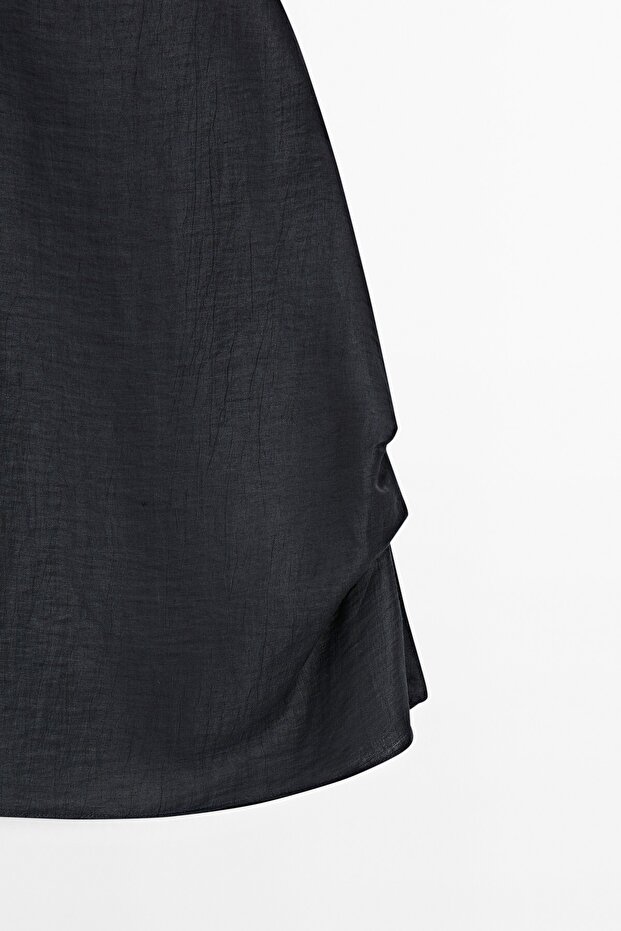 Drape yaka askılı top - 7