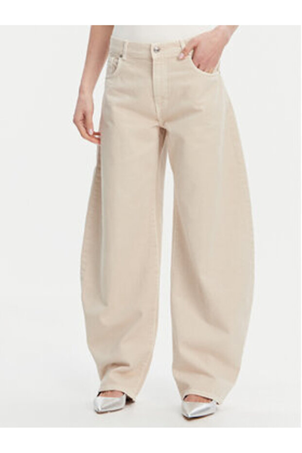 Blugi de damă DD5146 bej - 2