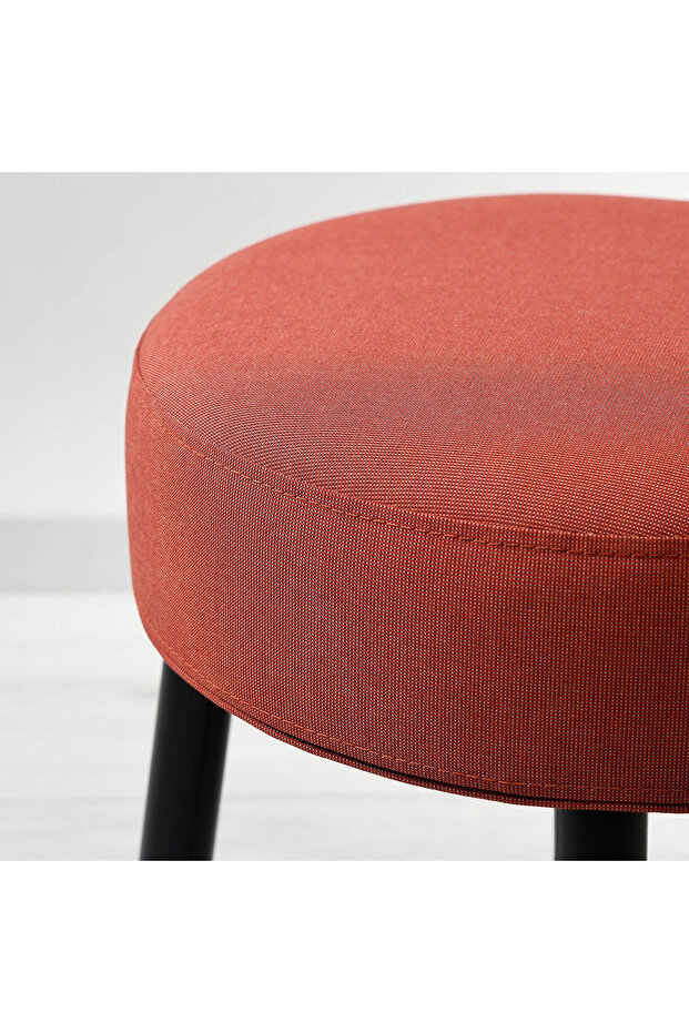 Mörtfors puf, diseröd, 47x47 cm - 3