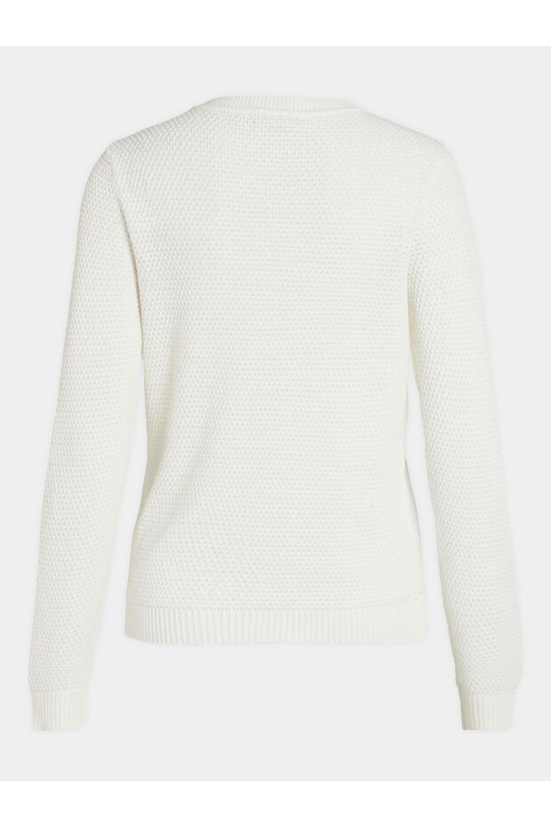 vila Women's Sweater 14082767 White - 3
