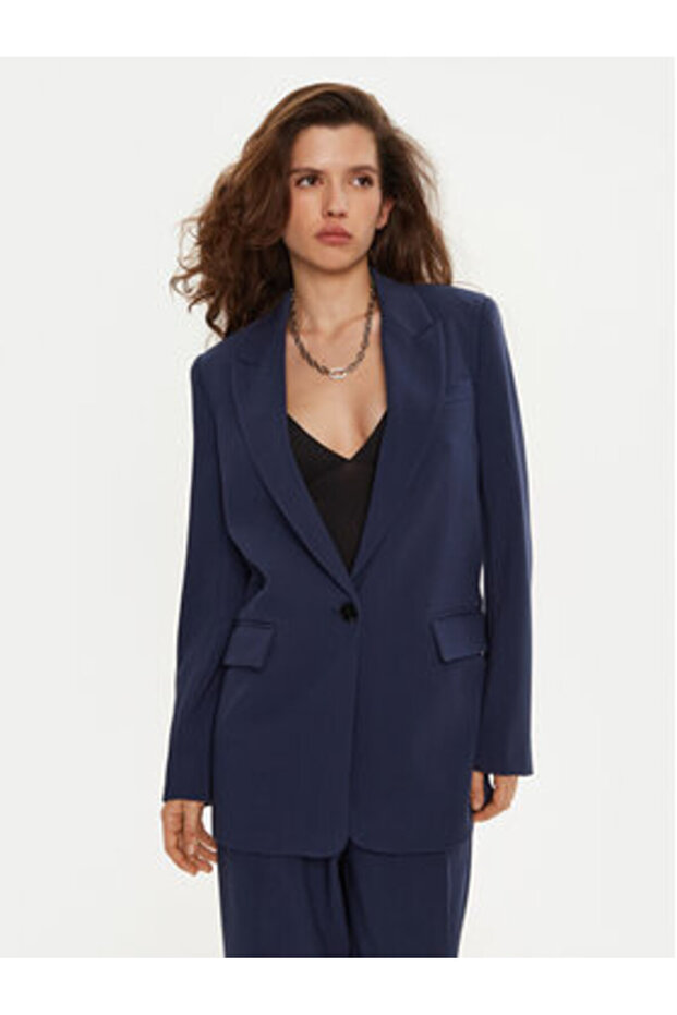 Jachetă de damă BBW2548 Bleumarin - 1