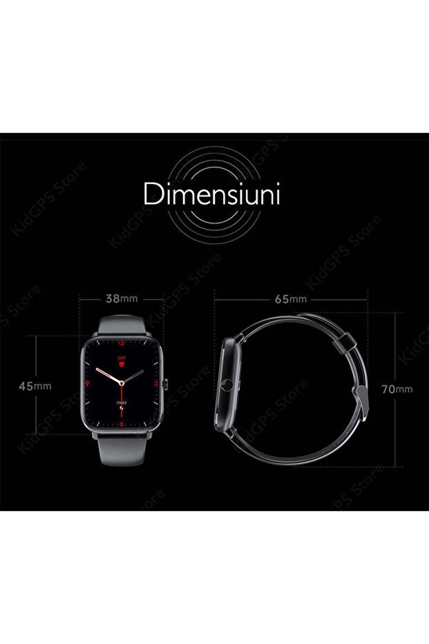 Ceas inteligent TechONE KM04, roz - 15