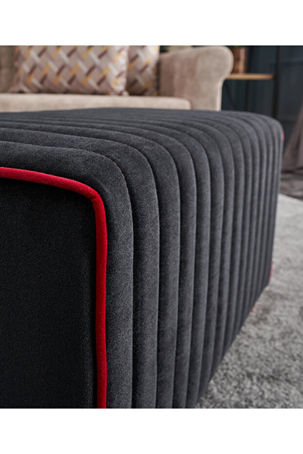 Mabel Puf - Siyah - 3