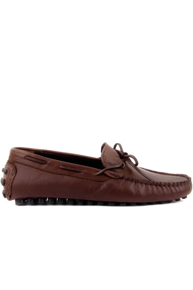 - Brown Leather Men's Loafer 101-3791-11169