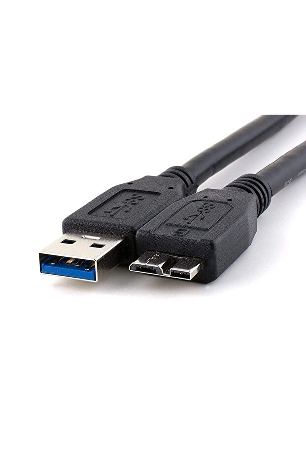 كابل USB 3.0 من Micro A إلى B لمحركات الأقراص الصلبة الخارجية Seagate وToshiba وSamsung باللون الأسود - 7