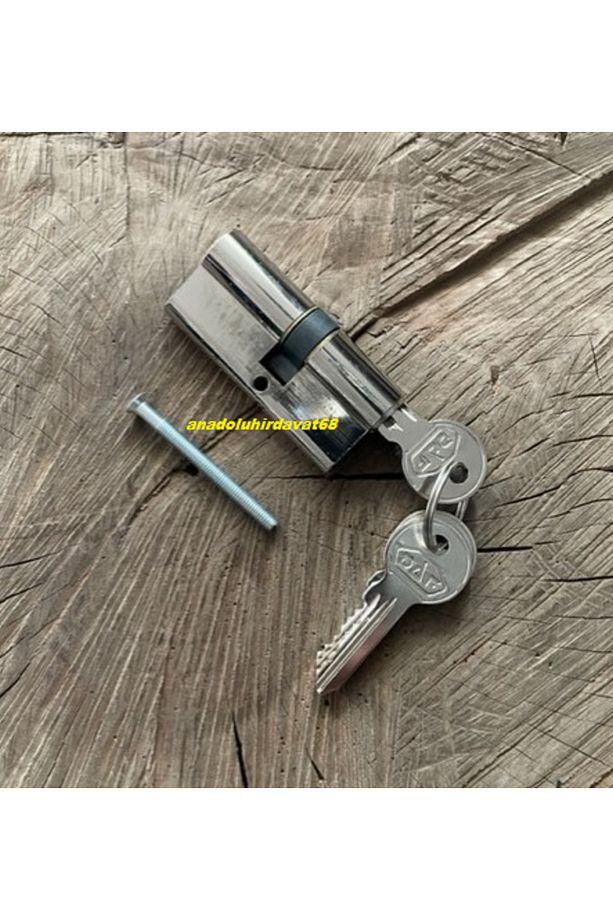 PİRİNÇ DEMİR KAPI BARELİ AHŞAP KAPI BARELİ KAPI GÖBEGİ 68MM IŞIKLI - 1