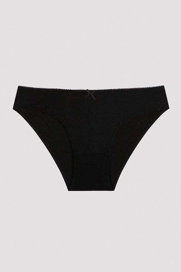 Soft Pointel Basic 3lü Çok Renkli Slip Külot - 5