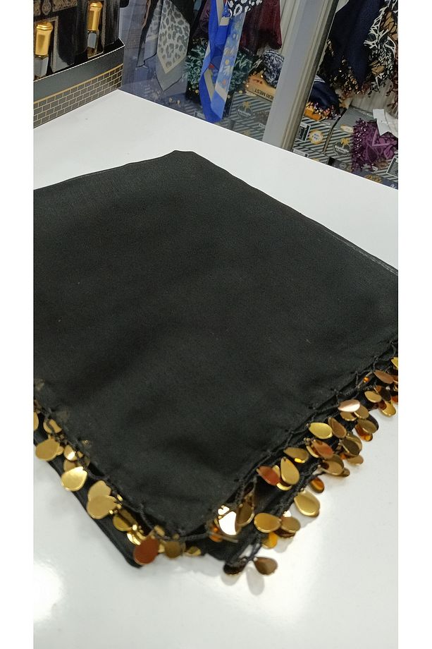 PULLU YAZMA SİYAH - 1