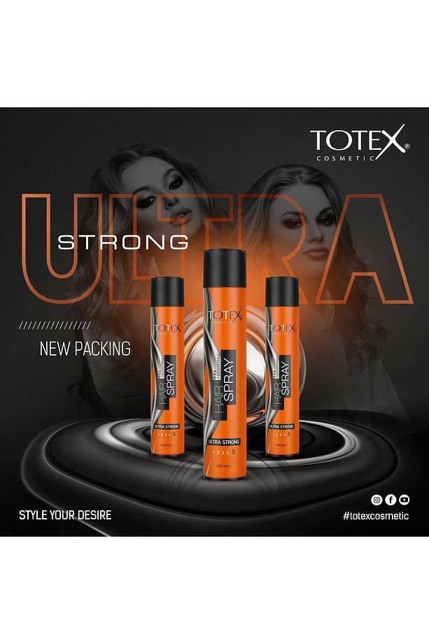 Saç Spreyi Ultra Strong 400 ml - 3