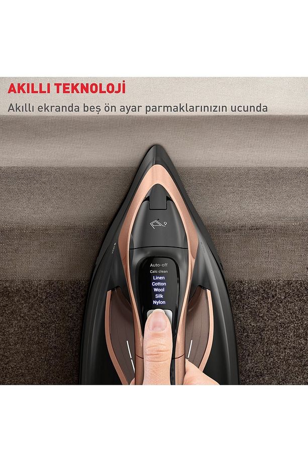 Akıllı Durilium AirGlide Autoclean Taban 3200W Buharlı Ütü Ultimate Power Pro FV9E5 - 3