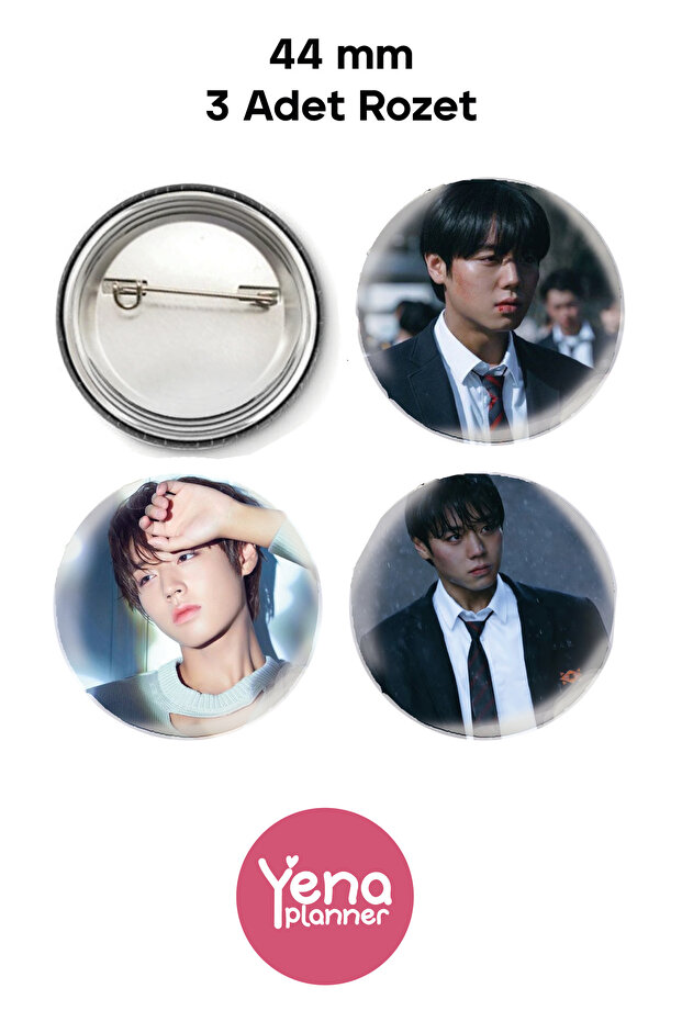 Weak Hero Class K Drama Bag Ornament / Badge Set