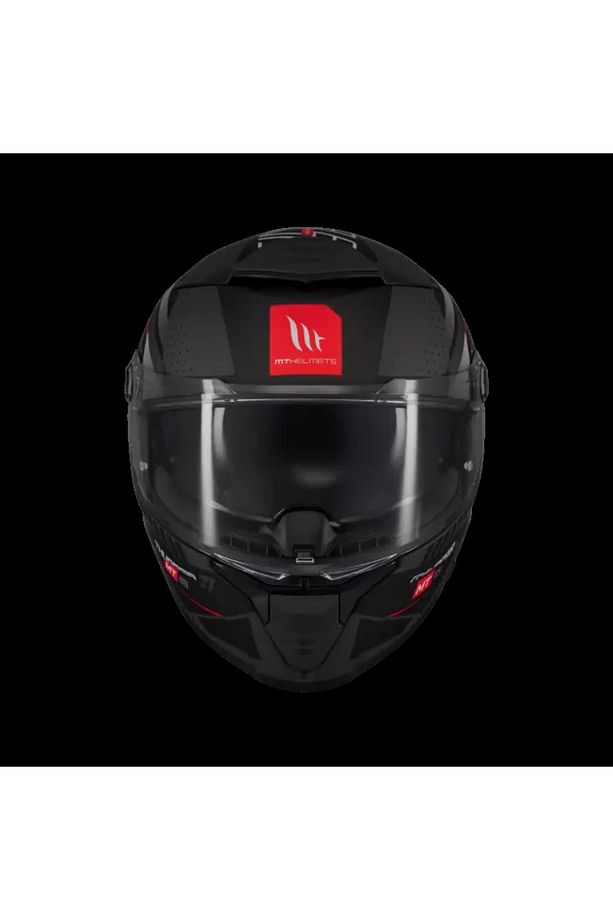 MT HELMETS THUNDER 4 SV LUMİNENCE D1 MAT GRİ/SİYAH - 3
