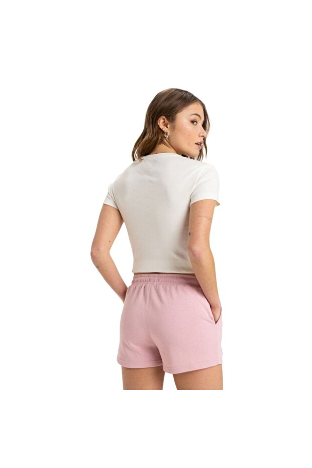 Surf Stoked Short Terry Kadın Pembe Şort Kadın ŞORT ERJFB03416 - 4