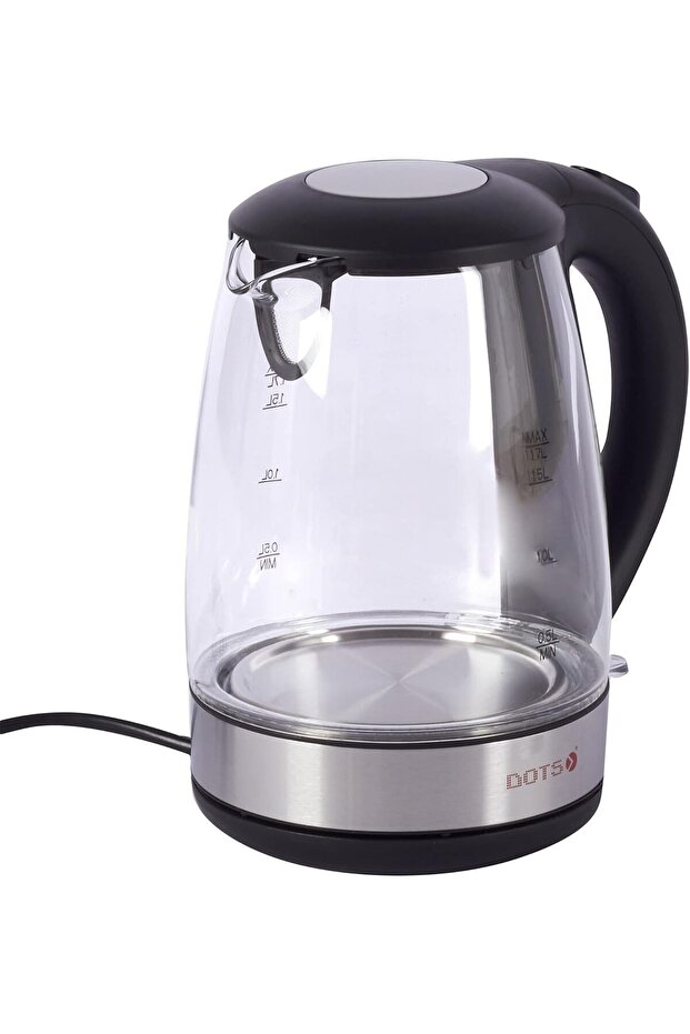 Wireless Electric Kettle with LED Light - 1